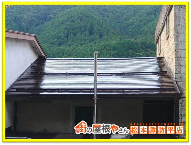 塩尻屋根塗装　完工